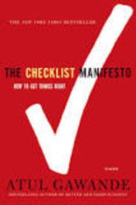 The Checklist Manifesto Book