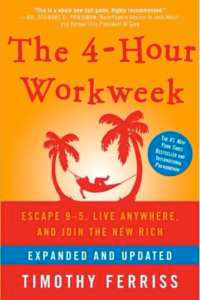 the four hour work week book cover